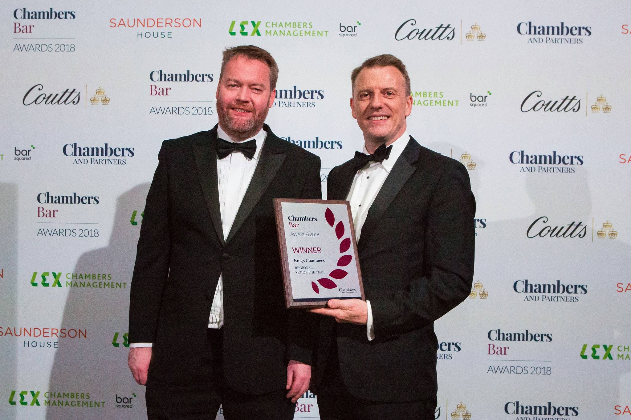 Kings Chambers secures prestigious win at Chambers Bar Awards